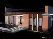 Casa individuala parter - 4 camere 2 bai - teren 309mp 