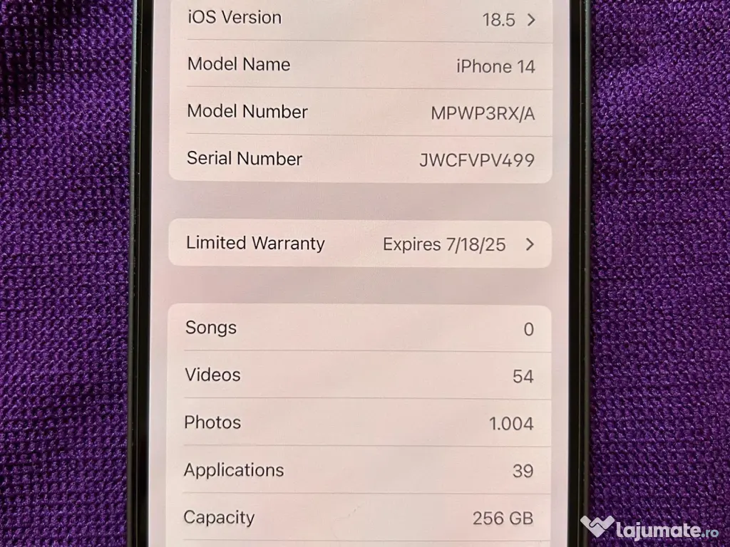 iPhone 14 256 GB Blue