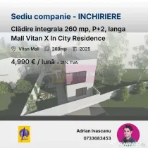 Clădire integrala 260 mp, P+2, langa Mall Vitan X In Cit...