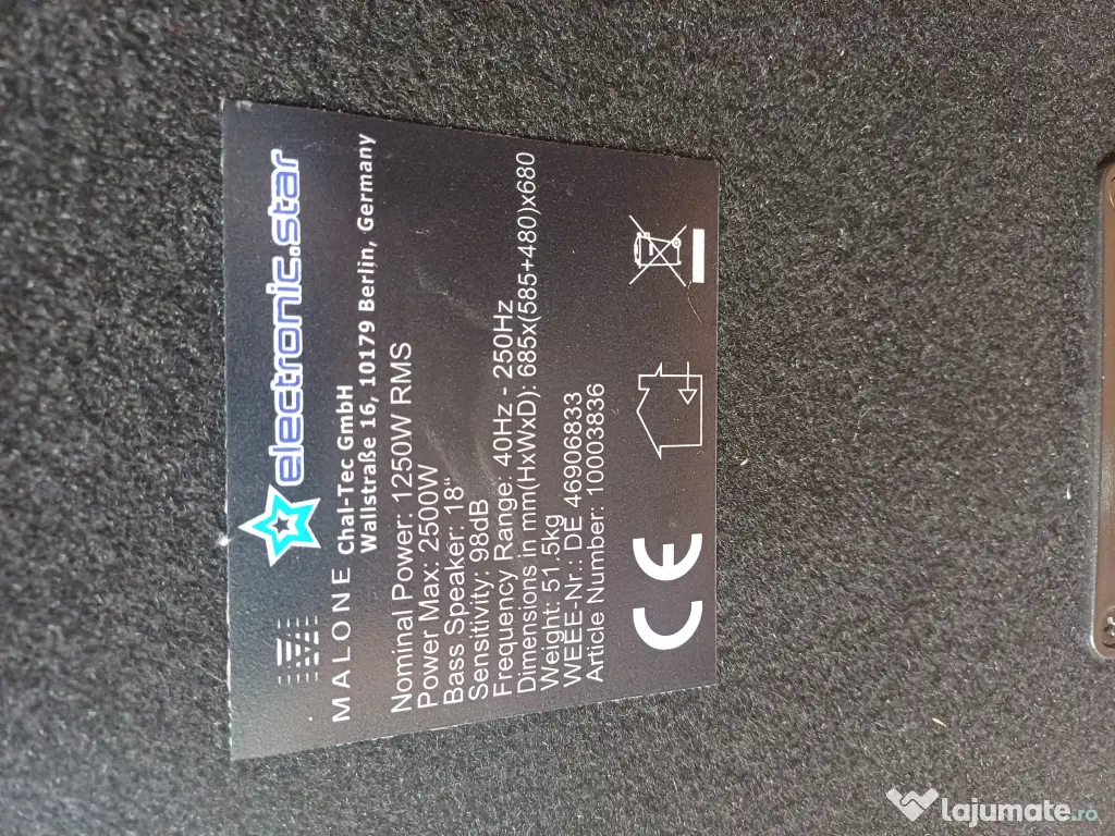 Boxa Cu Amplificare!!