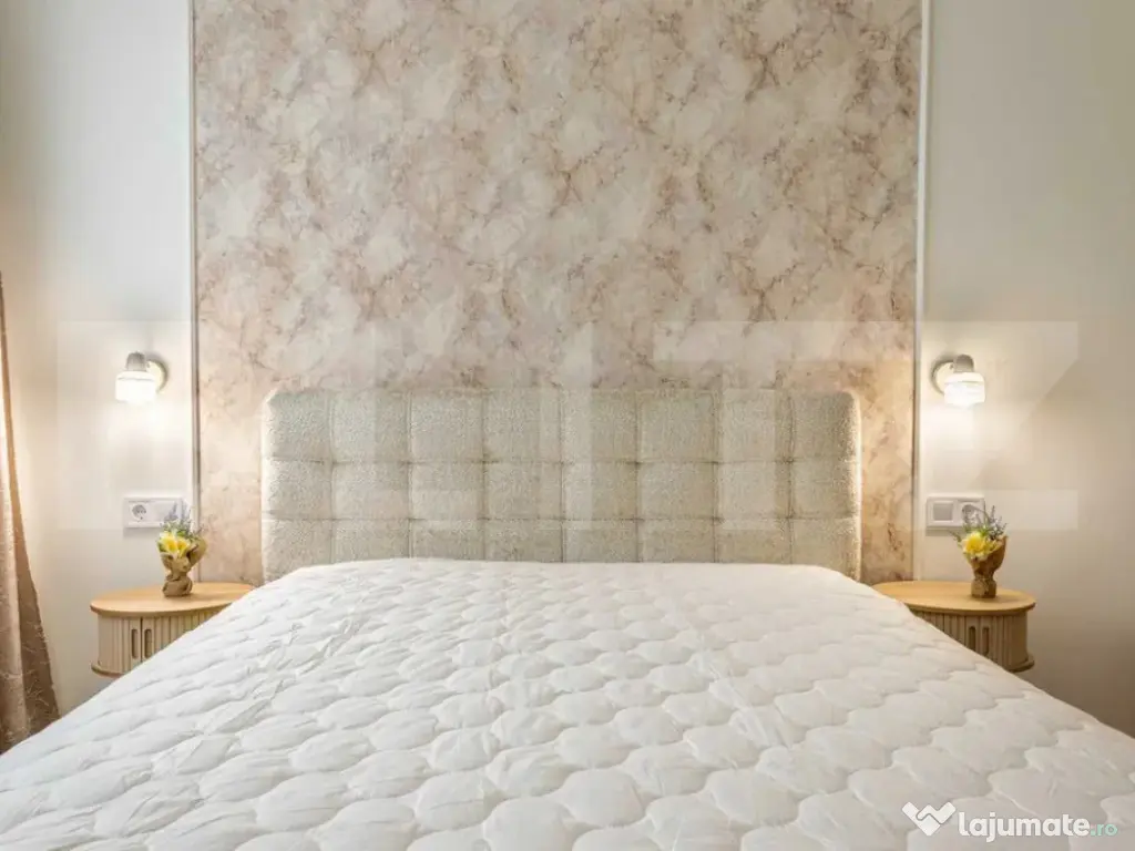 Apartament cu 2 camere, prima inchiriere in complex nou, zon