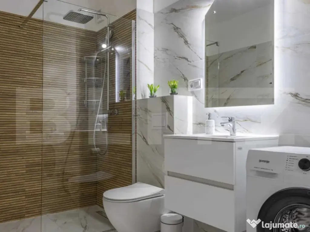 Apartament cu 2 camere, prima inchiriere in complex nou, zon