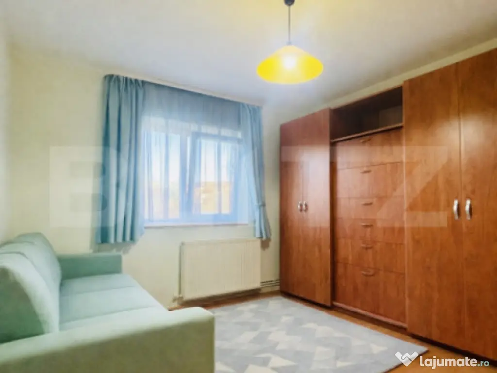 Apartament cu 2 camere, decomandat, 2 balcoane – la 3 min