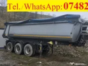 Semiremroca basculabila Schmitz an 2007, bena din Hardox - foarte rezistenta 