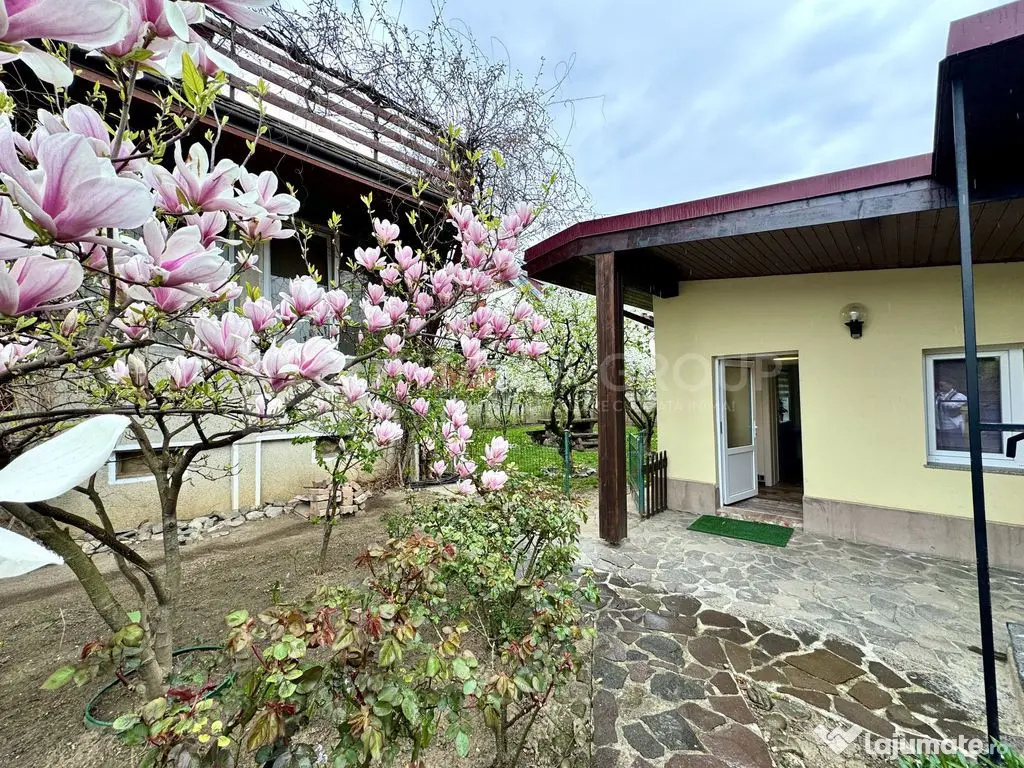 Casă individuală cochetă, cu priveliște, garaj, teren...