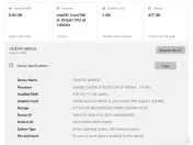 Laptop Dell 3593 i5 Gen 10 8GB RAM SSD 512GB NVIDIA MX230 Impecabil 