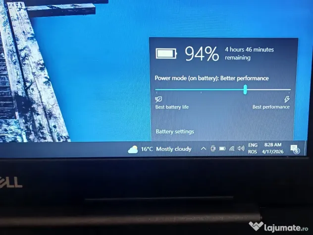 Laptop Dell 3593 i5 Gen 10 8GB RAM SSD 512GB NVIDIA MX230 Impecabil