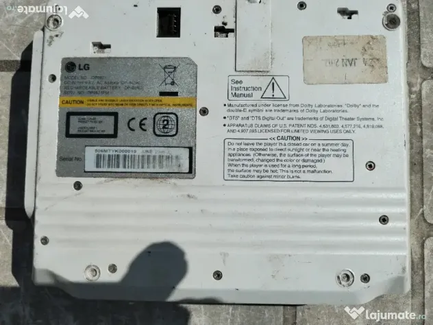 DVD player LG cu display piese