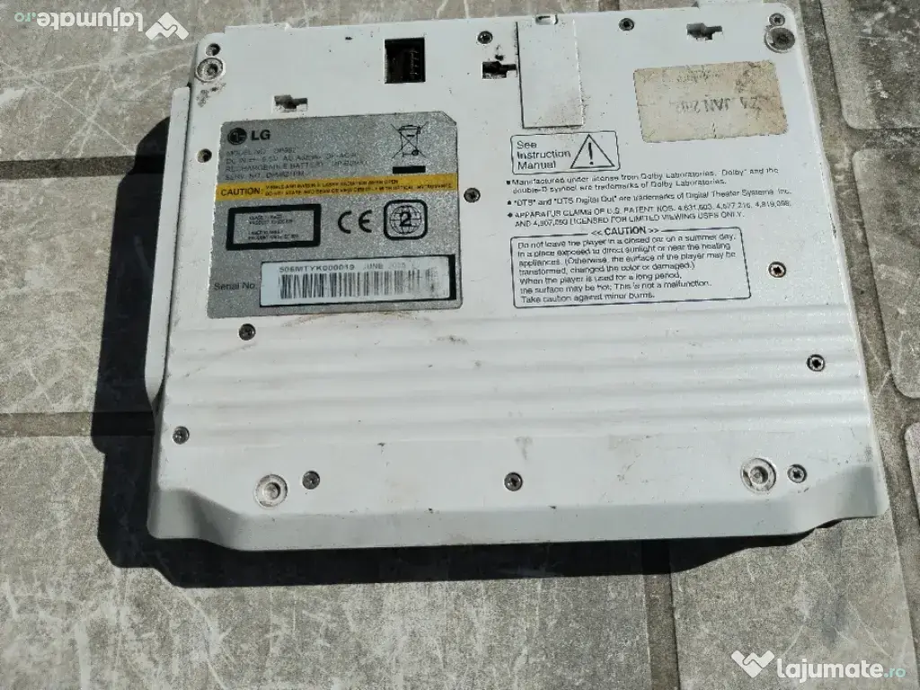DVD player LG cu display piese