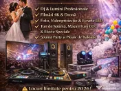 Dj,Foto,Video,Fum greu,masini baloane,lumini,spuma party 