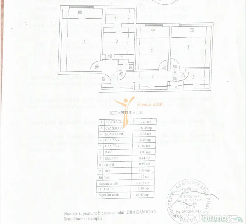Rahova-Salaj | 3 camere | 67mp | et 2\4 | bloc reabilitat |