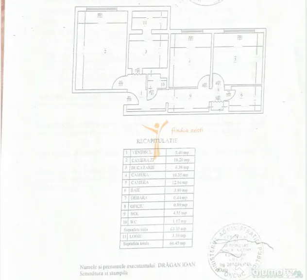Rahova-Salaj | 3 camere | 67mp | et 2\4 | bloc reabilitat |