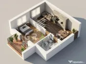 2 camere | Balcon | Etaj 2 cu lift | Calea Turzii–OMV |Mob 