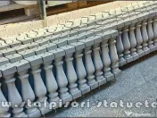 Stâlpișori, baluștri, popici, mosoare, din beton, model B8. 
