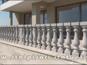 Stâlpișori, baluștri, popici, mosoare, din beton, model B8. 