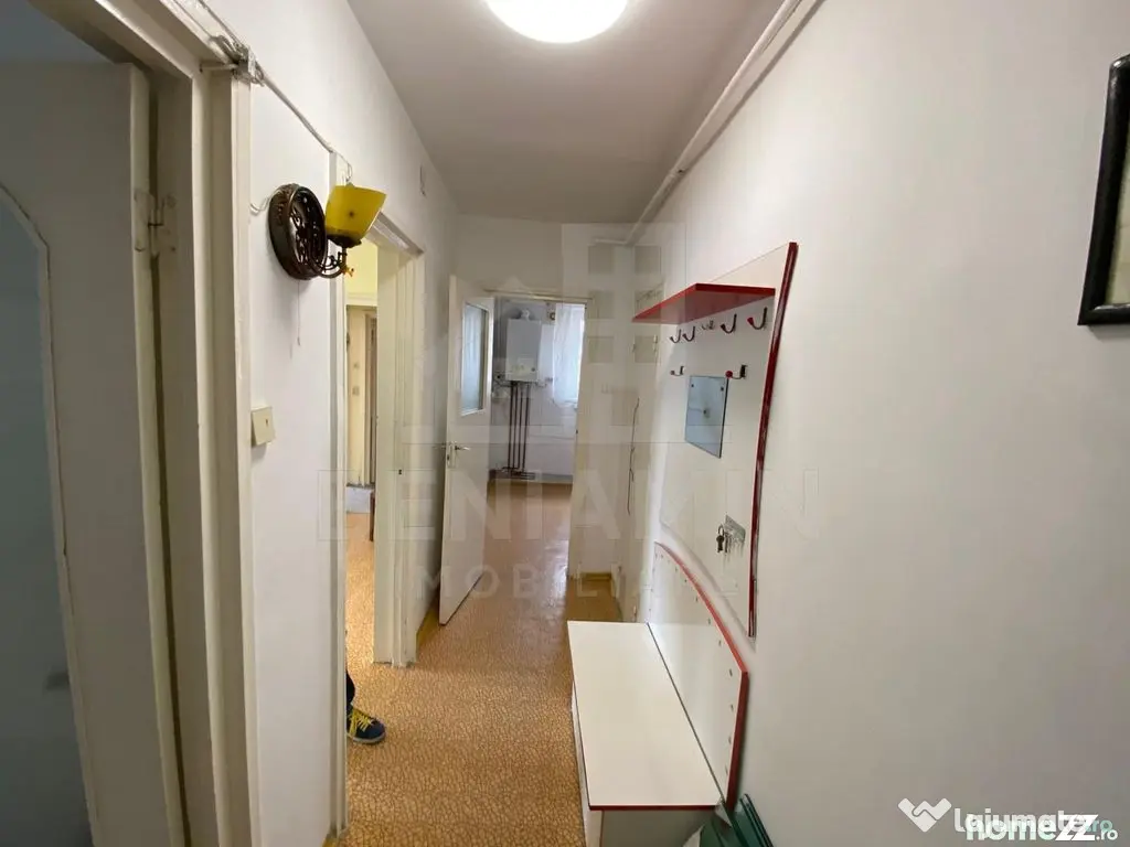 Apartament 3 camere spațios, luminos, centrala, Grivitei