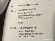 Șuruburi pentru lemn 