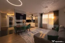 LUX Apartament luminos 3 camere, 60 mp, etaj intermediar, pa