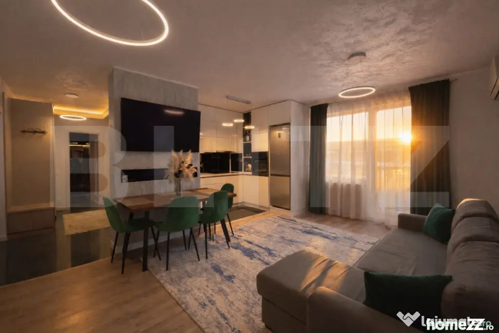 LUX Apartament 3 camere, 60 mp, etaj intermediar, terasa cu - Cluj-Napoca (Cluj)