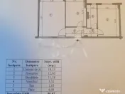 2 camere Văcărești decomandat, an 1982, metrou, 52 mp 
