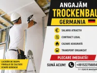 Angajăm muncitori în construcții – Trockenbau (Germania) 