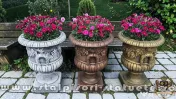 Vază vița-de-vie, din beton, model V4. 