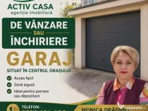Garaj de inchiriat , zona centrala