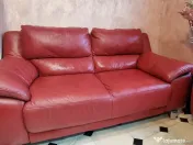 Set 2 canapele din piele naturală – confortabile și elegante 