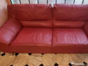 Set 2 canapele din piele naturală – confortabile și elegante 