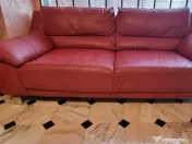 Set 2 canapele din piele naturală – confortabile și elegante 