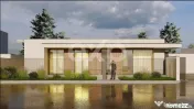 De vanzare casa parter moderna panouri pompa de caldura gara 