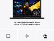 Apple MacBook Pro 14" M4 Pro, 14 nuclee CPU si 20 nuclee GPU, 24GB RAM, 1TB SSD 