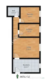 Apartament 3 camere cu balcon si pivnita etaj 1 zona Mihai V 