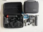 GoPro 12 Creator Edition complet + kit accesorii (apa, bike, moto) +card memorie