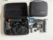 GoPro 12 Creator Edition complet + kit accesorii (apa, bike, moto) +card memorie 