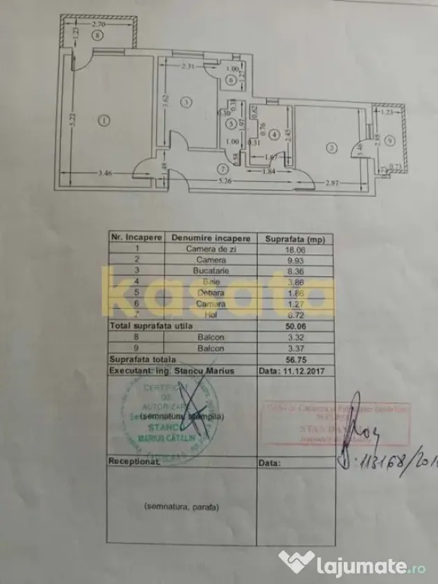 2 camere Aviatiei