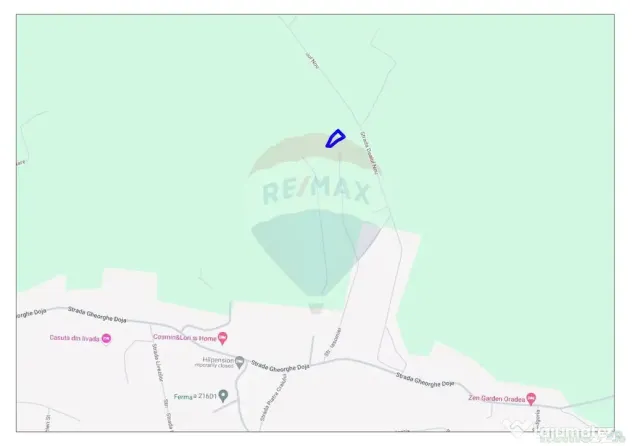 De vânzare teren extravilan, 1.338mp, strada Dealul Mare...