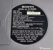 cd player portabil Sony 