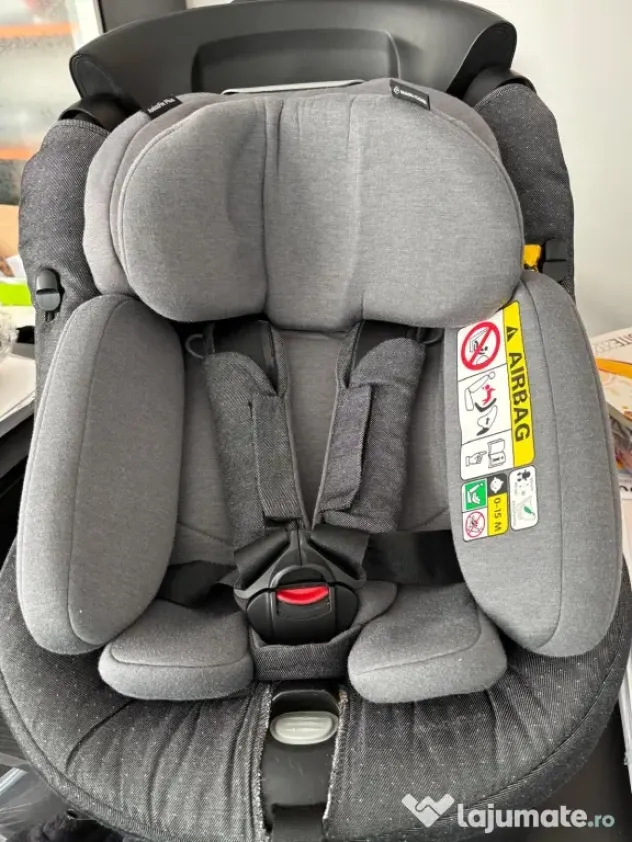 Scaun auto maxi cosi 0-4 ani, cu isofix + cadou husa de vara detasabila