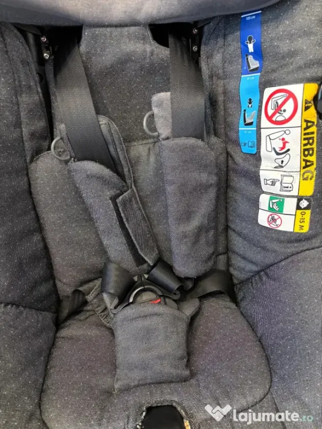 Scaun auto maxi cosi 0-4 ani, cu isofix + cadou husa de vara detasabila
