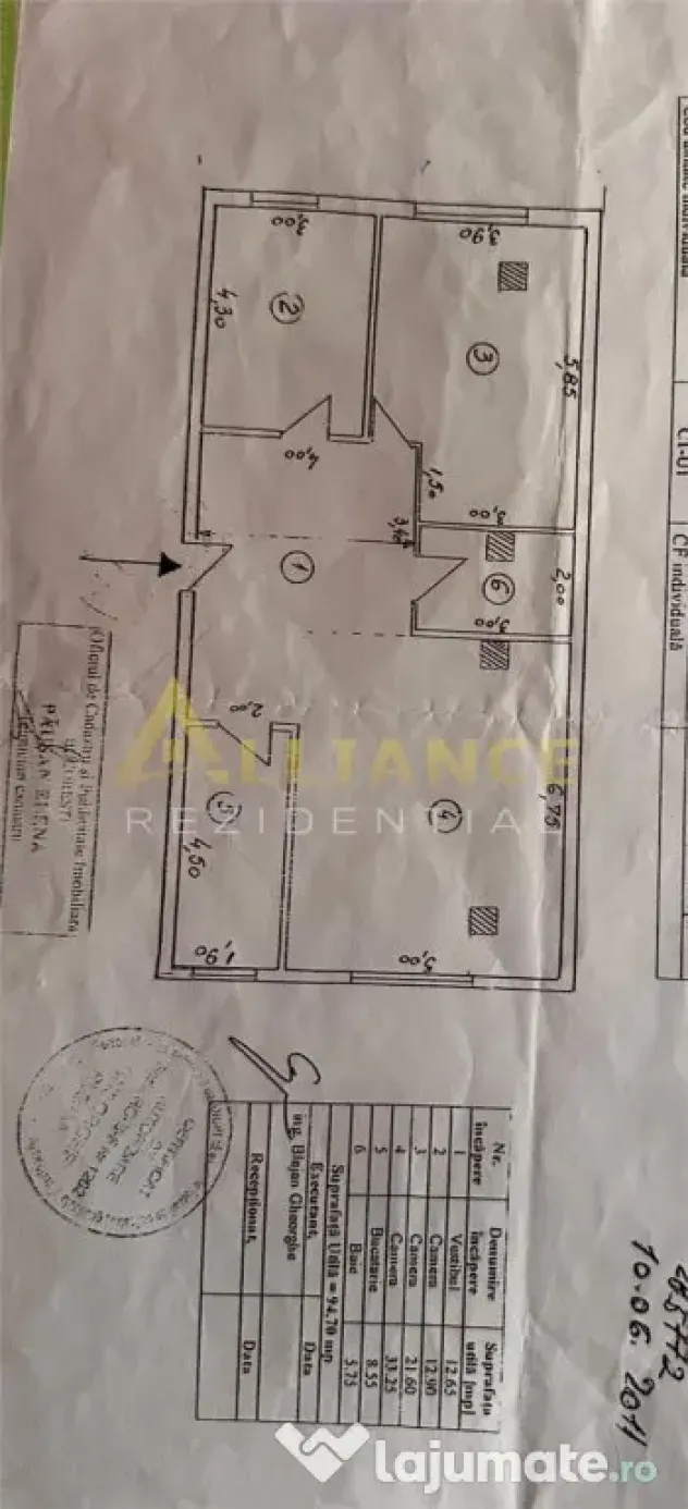 Apartament 3 camere
