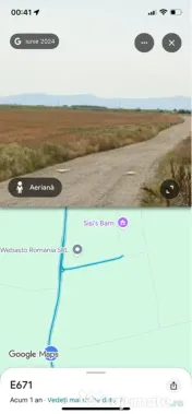 Teren arabil în spatele fabricii webasto România SRL 