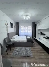 Garsoniera moderna, etaj 1/4, mobilata, utilata, zona Iuliu Maniu!