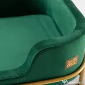 Canapea Verde - Velvet Emerald BRAUBRAU pentru Câini și Pisici 