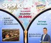 Proprietate pe 1.800 mp teren, avantaje alese, in vecinatate 
