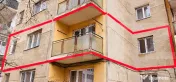 Apartament cu 3 camere, 72 mp, etaj 1, ideal pentru renovare 