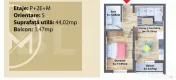 Apartament 2 camere, 44,02 mp, nou, Zona Ipotesti 