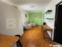 Garsonieră mobilată cu centrală proprie, zona Noua 