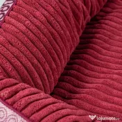 Pătuț Signature Square Velvet Pink BRAUBRAU pentru Câini și Pisici 
