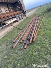 teava tubing de sonde cu mufa si filet 
